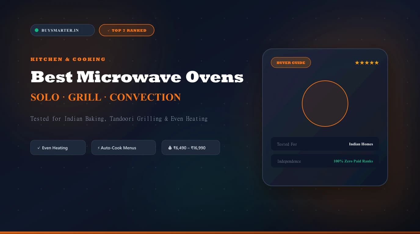 Best Microwave Ovens India 2026: Top 7 Solo, Grill & Convection